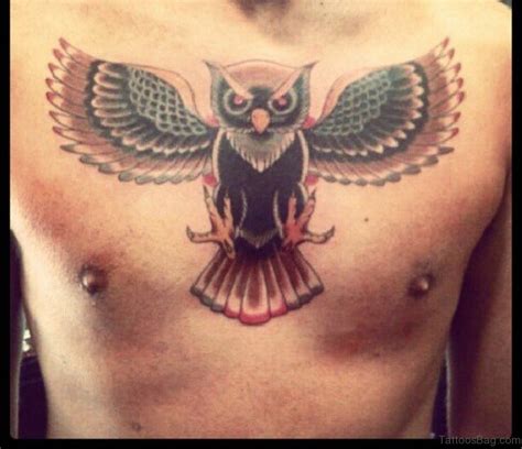 50 Cute Owl Tattoos On Chest