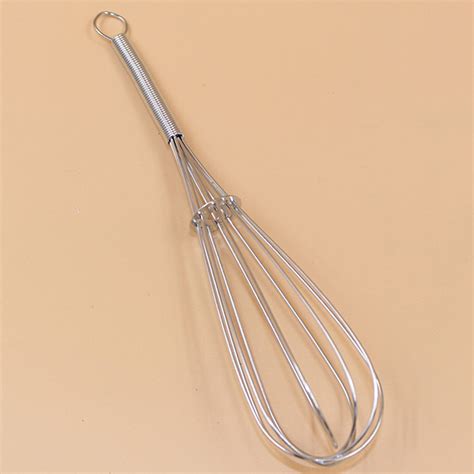 Good 1pc Manual Egg Beater Stainless Steel Kitchen Handle Egg Beaters