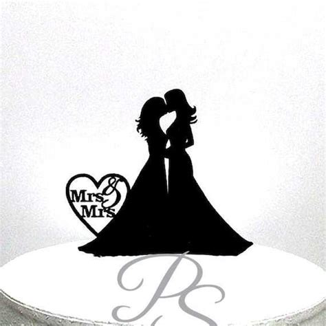 Wedding Cake Topper Same Sex Wedding Gay Wedding Lesbian Etsy