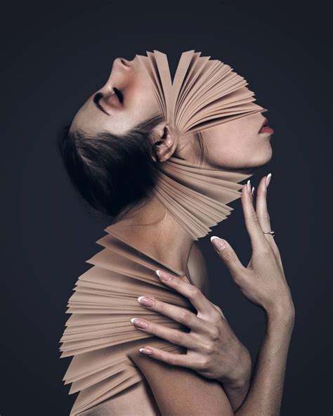 Photo Manipulation Book Flipping Face By Stina Walfridsson