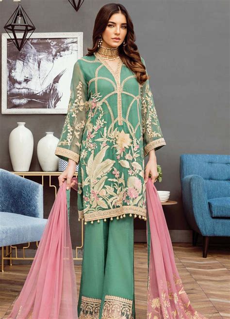 Pakistani Formal Dresses Latest Collection Nameera By Farooq