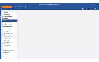 Vyapin SharePoint Management Suite screenshot #1