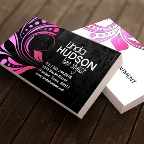 Business card for hair salon. 37 best Hair Salon Business Card Templates images on Pinterest | Business card design templates ...