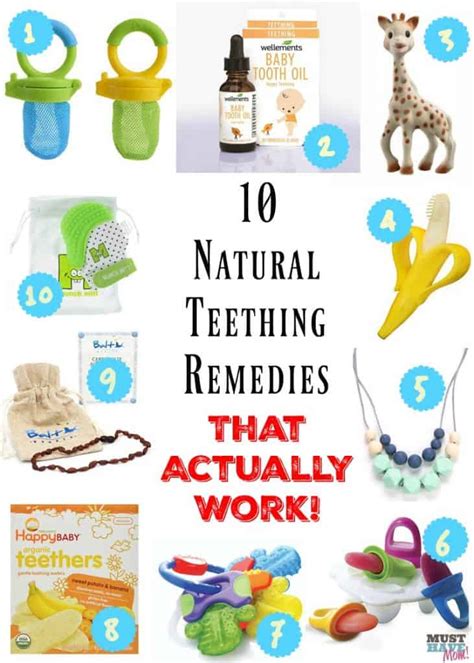 10 Natural Teething Remedies That Actually Work Must Have Mom