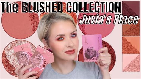 Juvia S Place BLUSHED COLLECTION SWATCHES DEMO COMPARISONS YouTube