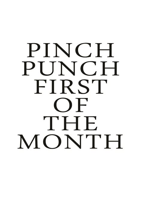 Pinch Punch First Of The Month Day 4 Pich Punch First Of Flickr