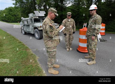 Soldiers With The With The Tennessee National Guards 269th Military