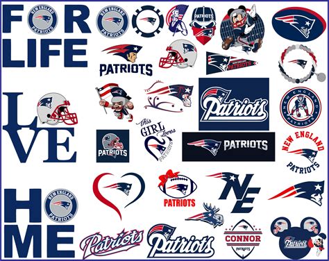 New England Patriots Svg Nfl Svg Football Svg Files T Shirt Design