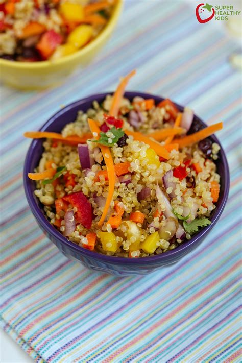 Summer Quinoa Salad Recipe Super Healthy Kids