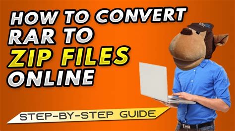 How To Convert Rar To Zip File Online Step By Step Guide Youtube