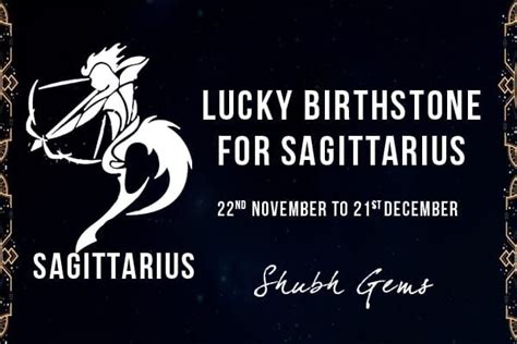 Birthstone For Sagittarius Zodiac Sign Lucky Birthstone