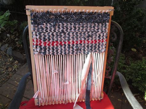 Handmade Adjustable Twining Loom Rag Rug Placemats Trivet Eco Etsy