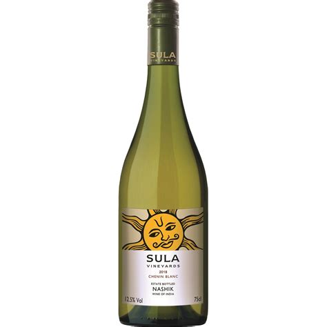 Sula Chenin Blanc Premium Indian White Wine 12 Vol 075 L
