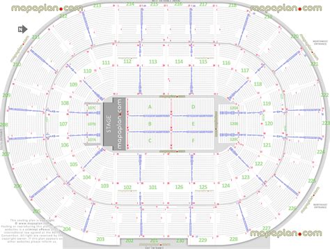 Palace Of Auburn Hills Concert Seating Chart With Seat Numbers
