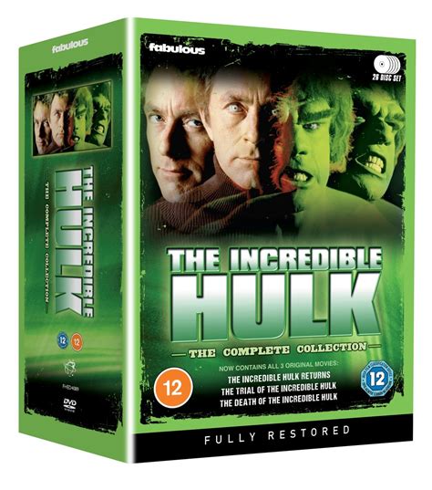 The Incredible Hulk The Complete Collection Dvd Box Set Free