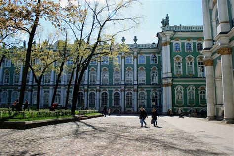 Winter Palace Courtyard Free Stock Photo Public Domain Pictures