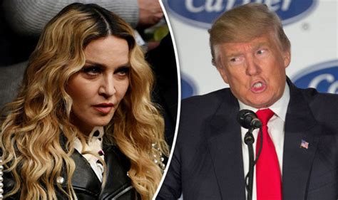 They Betrayed Us Madonna Blames Women For Donald Trump S Victory Celebrity News Showbiz