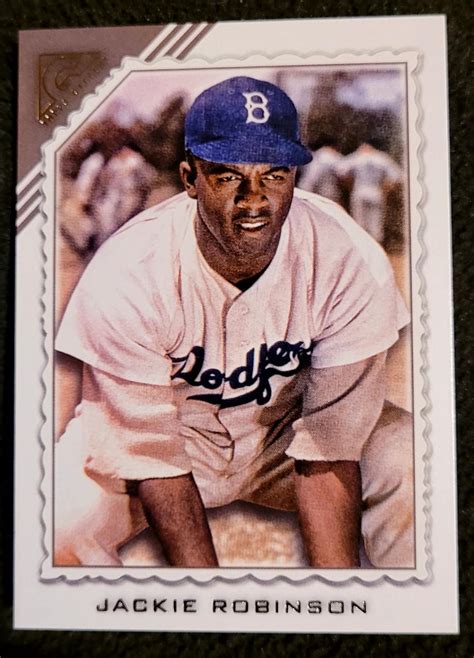 Jackie Robinson 42 Prices 2022 Topps Gallery Baseball Cards