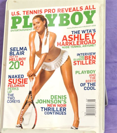 Playboy Magazine August 2008 Ashley Harkleroad Selma Blair Susie