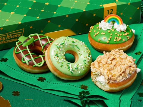 Krispy Kreme Introduces All New St Patricks Day Doughnut Collection Chew Boom