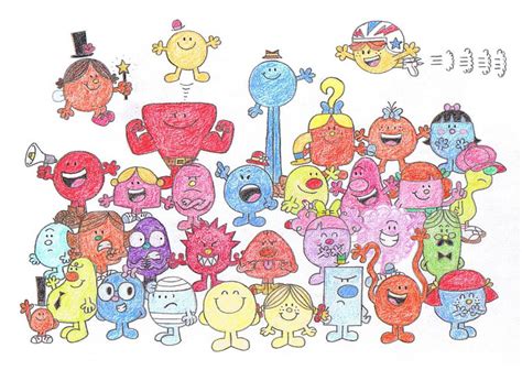 The Mr Men Show Characters By Theawesomeworld On Deviantart