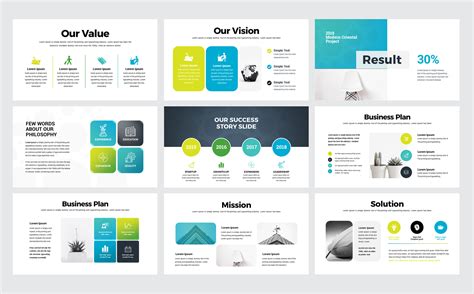 Business Infographic Presentation PowerPoint Template #76185