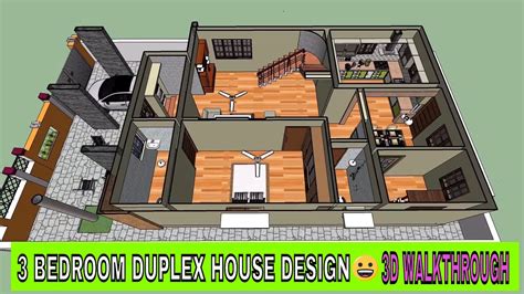 House Plan Ideas 3 Bedroom Duplex House Plans