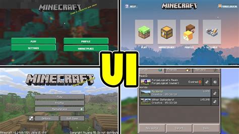 Best Ui Resource Packs For Minecraft Bedrock Edition Youtube