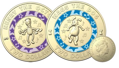 2021 Thirty Years Of Wiggles Six Coin Set