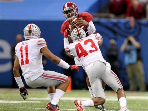 Once A Quarterback Ohio State S Darron Lee Now Specializes In Chasing QBs