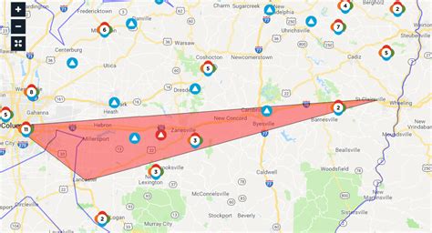 Nearly 2000 Without Power Along Interstate 70 Y City News