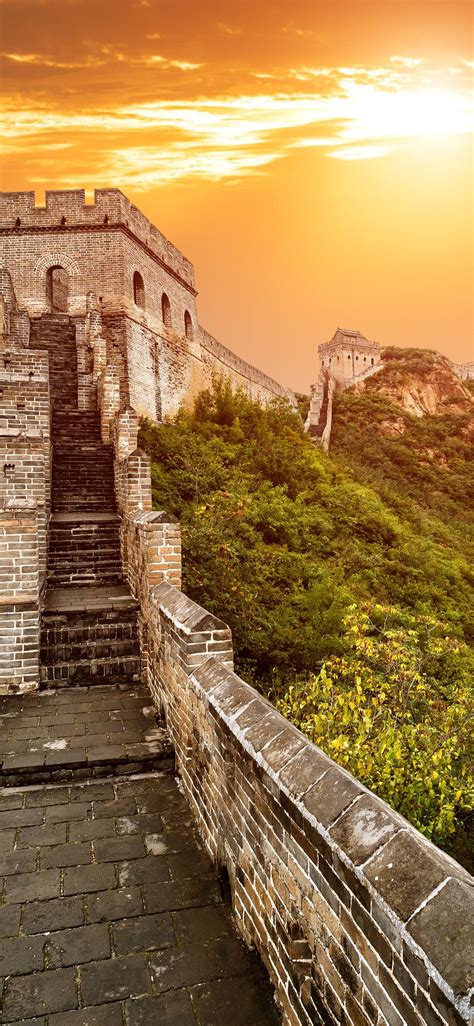 54 Great Wall Of China Phone On Afari Iphone X Wallpapers Free Download
