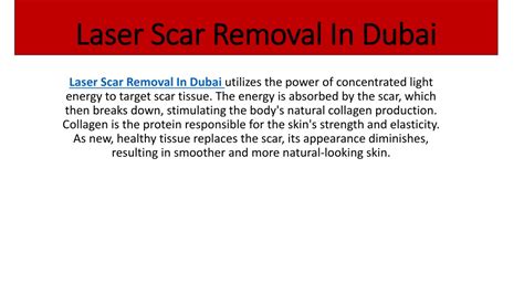 Ppt Laser Scar Removal Powerpoint Presentation Free Download Id