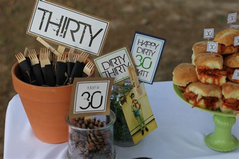Dirty 30 Birthday Party Ideas For Him Birthdayqw