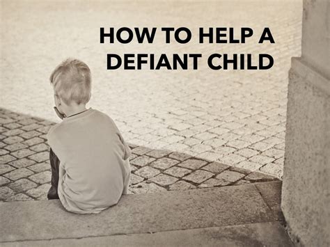 How To Help A Defiant Child ~ Relevant Childrens Ministry
