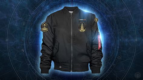 Kammer Neun Minenfeld Destiny Raid Jacke Ernsthaft Stur Horizontal