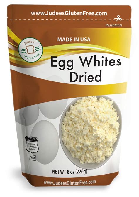 Judees Dried Egg White Protein 8 Oz Baking Meringue Royal Icing