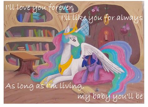 2132763 Book Derpibooru Import Edit Eyes Closed Feels Hug Ill Love You Forever