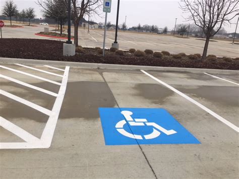 Handicap Parking Space Requirements Kansas City Parking Lot