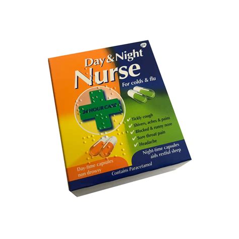 Day And Night Nurse Capsules Pack Of 24 Postmymeds