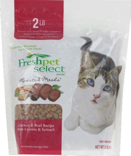 Freshpet Select Roasted Chicken And Beef Cat Food 32 Oz Kroger