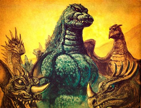 Godzilla Art By Bob Eggleton Movie Monsters Godzilla Monster Art