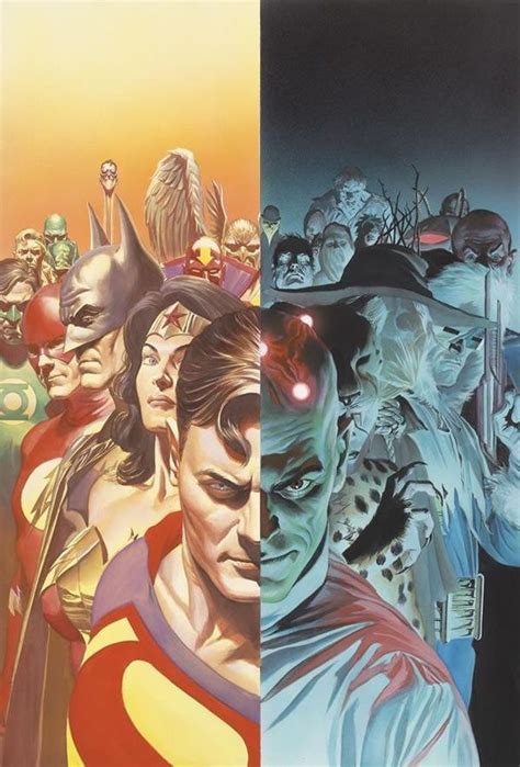 DC Heroes Villains By Alex Ross Alex Ross Comic Art Artist