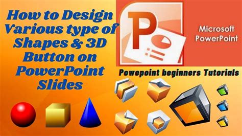 How To Design Shapes And 3d On Powerpoint पावरप्वाइन्टमा विभिन्न