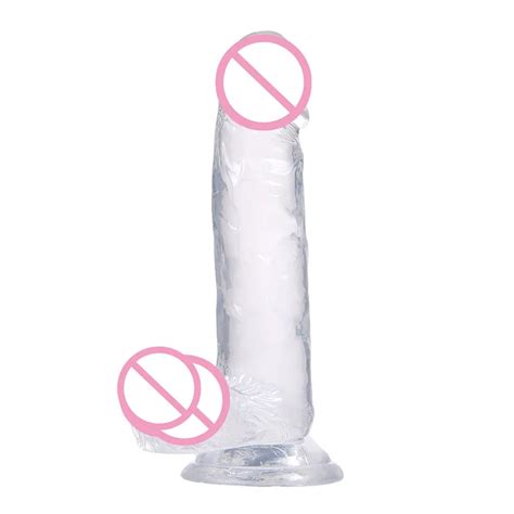 Sex Big Cock Realistic Silicone Jelly Phalos Woman Toys For Adults Gode Phallus Suction Cup