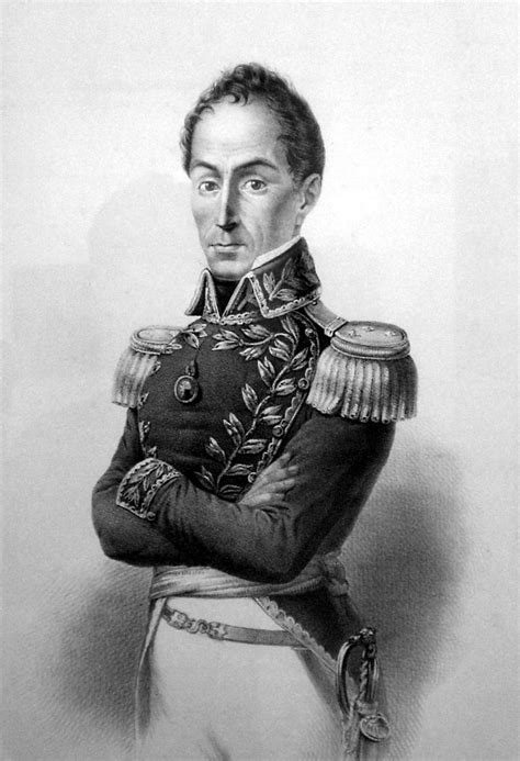 Lithography Of Simón Bolívar Independencia De Colombia Wikipedia