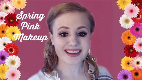 Pink For Spring Makeup Tutorial Show And Tell ♥ Mae Polzine Youtube
