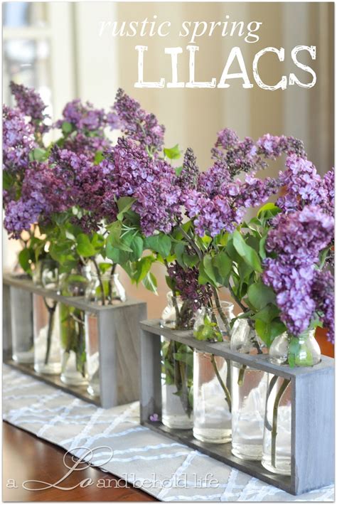 Rustic Spring Lilacs A Lo And Behold Life