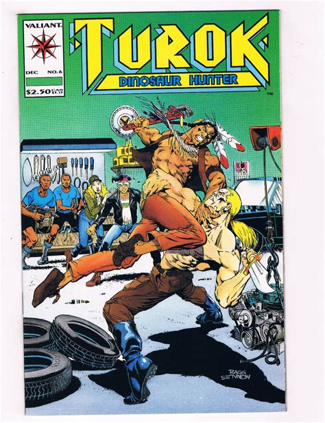 Turok Dinosaur Hunter 6 NM Valiant Comics Comic Book Dec 1994 DE28