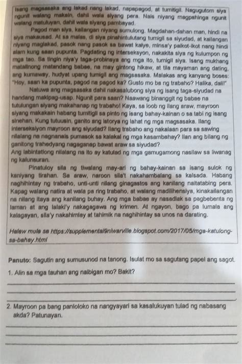 El Filibusterismo Kabanata 1 Mga Tanong At Sagot Conten Den 4 Vrogue